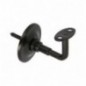 AMIG 23444  
 Soporte pasamanos 24  
 Ø70 mm  
 Acero  
 Negro