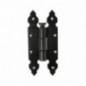 AMIG 23449  
 Bisagra 9110  
 200 x 90 mm  
 Acero  
 Negro
