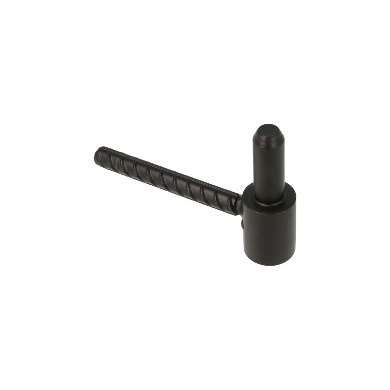 AMIG 23451  
 Pernio 8040  
 Ø14 x 90 mm  
 Acero  
 Negro