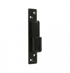 AMIG 23452  
 Pernio simple 8000  
 130 x 25 x 4 mm  
 Acero  
 Negro