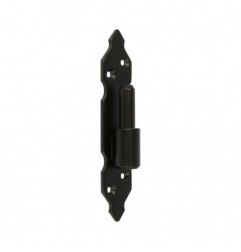 AMIG 23455  
 Pernio gótico 8030  
 170 x 35 x 4 mm  
 Acero  
 Negro