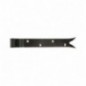 AMIG 23456  
 Gozne gótico 7000  
 250 x 35 x 4 mm  
 Acero  
 Negro