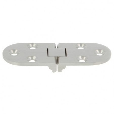 AMIG 23473  
 Bisagra 7  
 81 x 31 x 2,5 mm  
 Latón  
 Cromado mate