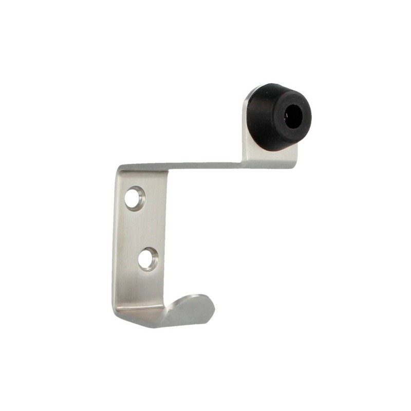 AMIG 23474  
 Colgador-Tope 13  
 68 x 50 mm  
 Acero inoxidable 18/8  
 Mate