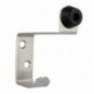 AMIG 23474  
 Colgador-Tope 13  
 68 x 50 mm  
 Acero inoxidable 18/8  
 Mate