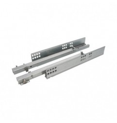 AMIG 23491  
 Guía para cajón con cierre suave 40  
 400 mm  
 Acero  
 Zincado