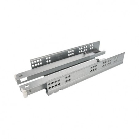 AMIG 23501  
 Guía para cajón con cierre suave 42  
 400 mm  
 Acero  
 Zincado