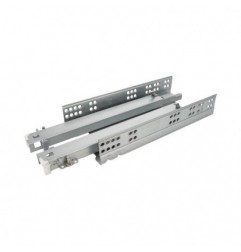 AMIG 23507  
 Guía para cajón Push Open 45  
 450 mm  
 Acero  
 Zincado