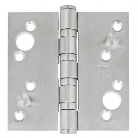 AMIG 23520  
 Bisagra 2011  
 4'' x 4'' (101 x 101 x 2,5 mm)  
 Acero inoxidable 18/8  
 Mate