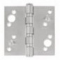 AMIG 23520  
 Bisagra 2011  
 4'' x 4'' (101 x 101 x 2,5 mm)  
 Acero inoxidable 18/8  
 Mate