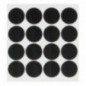 AMIG 23526  
 Tapón adhesivo 614  
 Ø12 mm  
 PVC  
 Negro