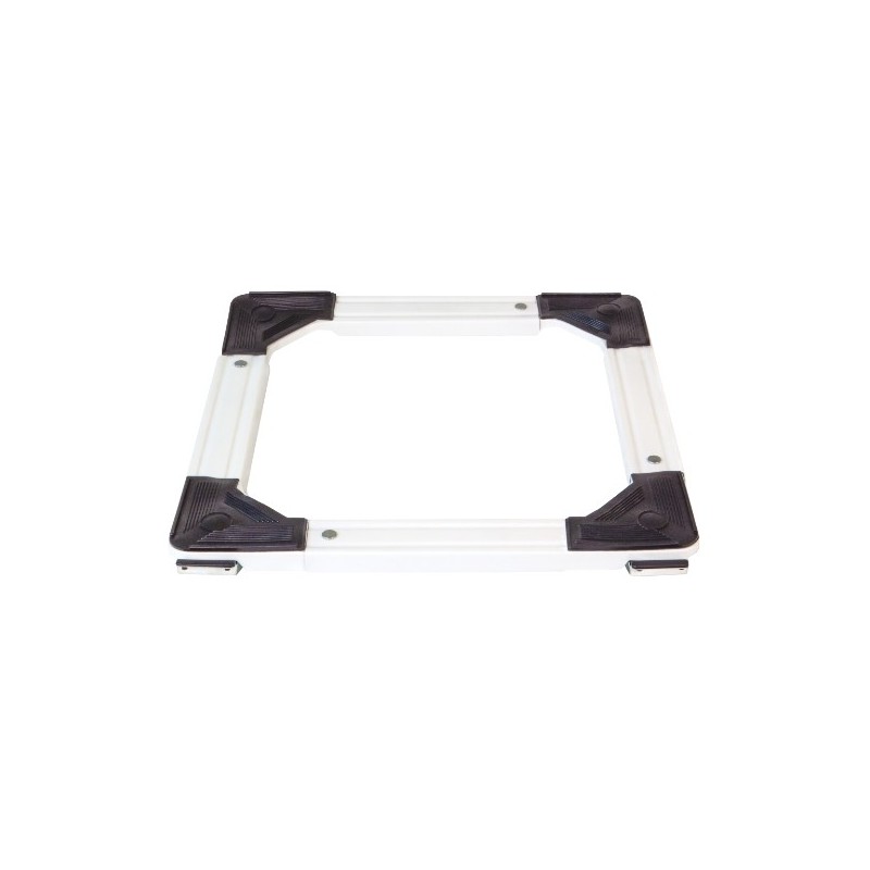 AMIG 23551  
 Soporte rodante extensible 2600  
 46/65 x 46/65 cm  
 Acero  
 Blanco