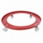 AMIG 23552  
 Soporte bombona 2605  
 Ø31 x 5 cm  
 Acero  
 Naranja