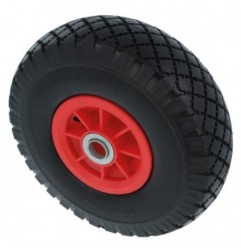 AMIG 23554  
 Rueda impinchable 2590  
 Ø260 mm  
 Poliuretano  
 Negro