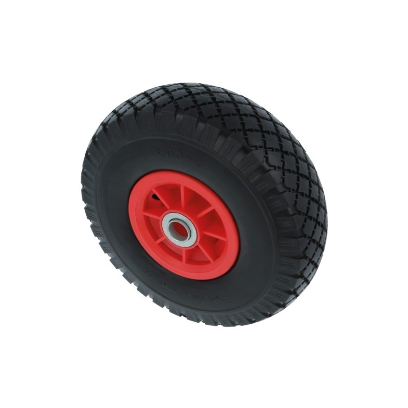 AMIG 23554  
 Rueda impinchable 2590  
 Ø260 mm  
 Poliuretano  
 Negro