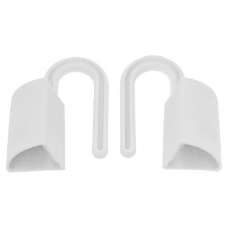 AMIG 23565  
 Tope bloqueo de puertas CS514  
 82 x 48 x 44 mm  
 PVC  
 Blanco