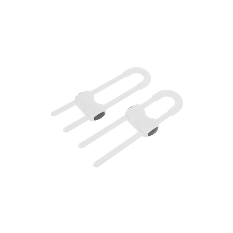 AMIG 23566  
 Cierra seguridad de puertas CS515  
 185 x 58 x 14 mm  
 ABS  
 Blanco
