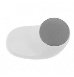 AMIG 23567  
 Tope para puertas CS516  
 82 x 50 x 50 mm  
 ABS + goma  
 Blanco/Gris