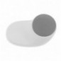 AMIG 23567  
 Tope para puertas CS516  
 82 x 50 x 50 mm  
 ABS + goma  
 Blanco/Gris
