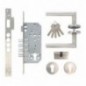 AMIG 23572  
 Kit cerradura madera + manilla 15  
 Acero inoxidable