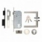 AMIG 23573  
 Kit cerradura madera + manilla 16  
 Acero inoxidable