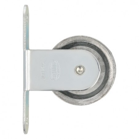 AMIG 23576  
 Polea metálica 8  
 Ø38 mm  
 Acero  
 Zincado