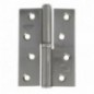 AMIG 23586  
 Bisagra 5007A  
 100 x 70 x 3 mm  
 Acero  
 Cromado mate - Derecha