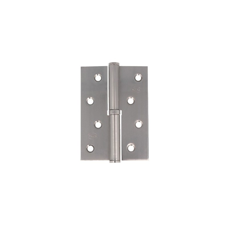 AMIG 23587  
 Bisagra 5007A  
 100 x 70 x 3 mm  
 Acero  
 Cromado mate - Izquierda