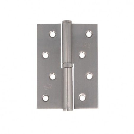 AMIG 23587  
 Bisagra 5007A  
 100 x 70 x 3 mm  
 Acero  
 Cromado mate - Izquierda