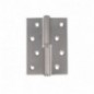 AMIG 23587  
 Bisagra 5007A  
 100 x 70 x 3 mm  
 Acero  
 Cromado mate - Izquierda