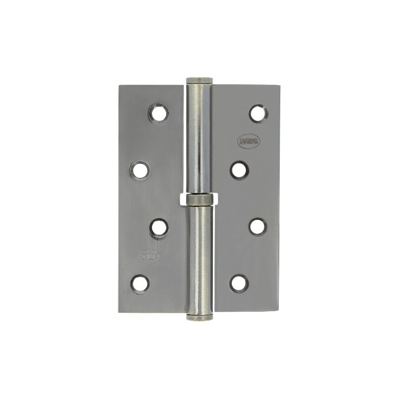 AMIG 23588  
 Bisagra 5007A  
 100 x 70 x 3 mm  
 Acero  
 Cuero - Derecha