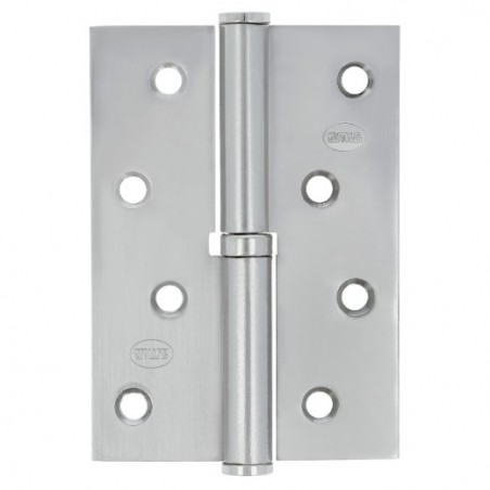 AMIG 23593  
 Bisagra 5007A  
 100 x 70 x 3 mm  
 Acero  
 Cromado brillo - Izquierda
