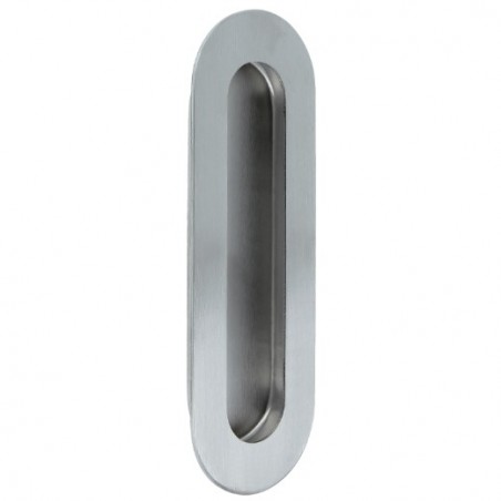AMIG 23599  
 Tirador embutir 11  
 150 x 50 mm  
 Acero inoxidable 18/8  
 Mate