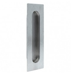 AMIG 23601  
 Tirador embutir 13  
 120 x 50 mm  
 Acero inoxidable 18/8  
 Mate