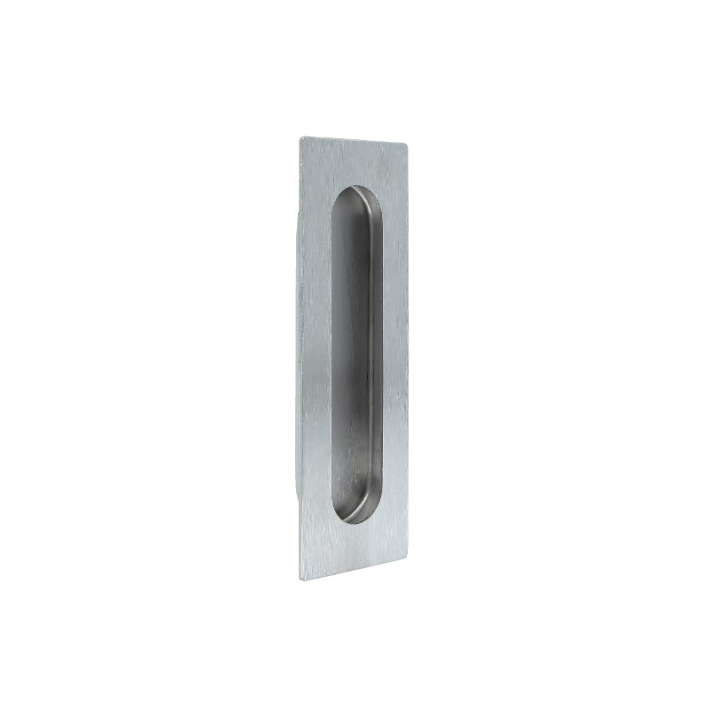 AMIG 23601  
 Tirador embutir 13  
 120 x 50 mm  
 Acero inoxidable 18/8  
 Mate