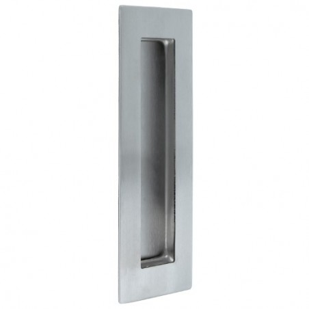 AMIG 23602  
 Tirador embutir 13  
 150 x 50 mm  
 Acero inoxidable 18/8  
 Mate