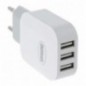 AMIG 23615  
 Cargador 3 puertos USB 3215  
 Polipropileno  
 Blanco