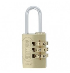 AMIG 23619  
 Candado combinación 42  
 20 mm  
 Latón  
 Mate