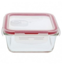 AMIG 23627  
 Contenedor hermético 400  
 132 x 132 x 56 mm / 0,57 l  
 Cristal
