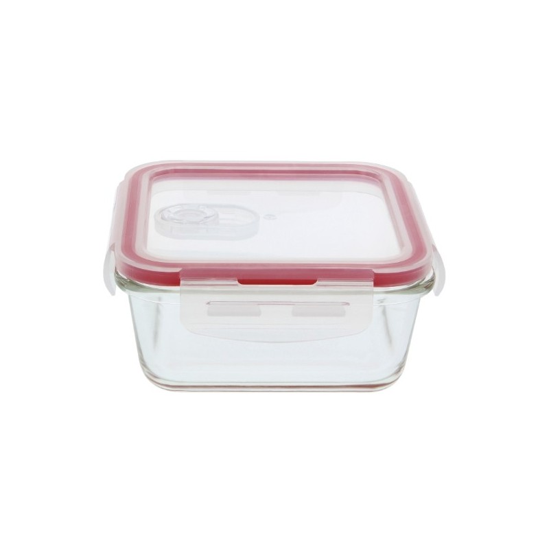 AMIG 23627  
 Contenedor hermético 400  
 132 x 132 x 56 mm / 0,57 l  
 Cristal