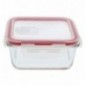 AMIG 23627  
 Contenedor hermético 400  
 132 x 132 x 56 mm / 0,57 l  
 Cristal