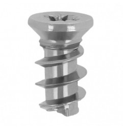 AMIG 23684  
 Tornillo EURO  
 6,3 x 11,5 mm  
 Acero  
 Niquelado