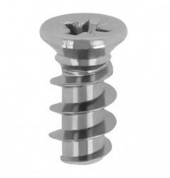 AMIG 23685  
 Tornillo EURO  
 6,3 x 13 mm  
 Acero  
 Niquelado