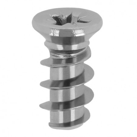 AMIG 23685  
 Tornillo EURO  
 6,3 x 13 mm  
 Acero  
 Niquelado