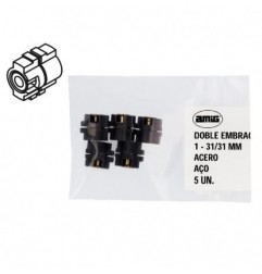 AMIG 23708  
 Doble embrague 1  
 31/31 mm  
 Acero sinterizado