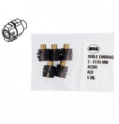 AMIG 23709  
 Doble embrague 2  
 31/35 mm  
 Acero sinterizado
