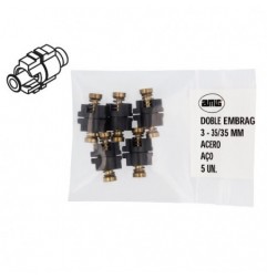 AMIG 23710  
 Doble embrague 3  
 35/35 mm  
 Acero sinterizado