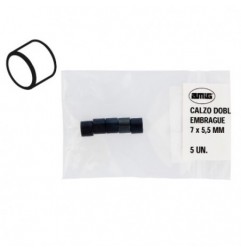 AMIG 23711  
 Calzo doble embrague 1  
 7 x 5,5 mm  
 Latón