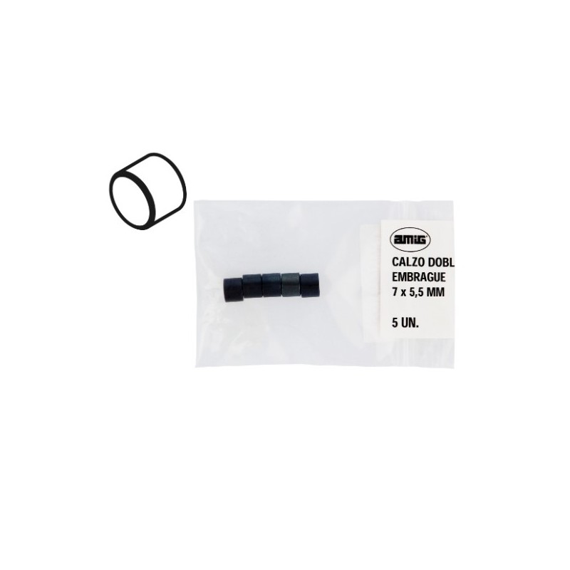 AMIG 23711  
 Calzo doble embrague 1  
 7 x 5,5 mm  
 Latón