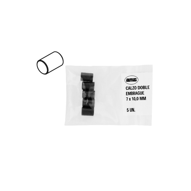 AMIG 23713  
 Calzo doble embrague 1  
 7 x 10,0 mm  
 Latón